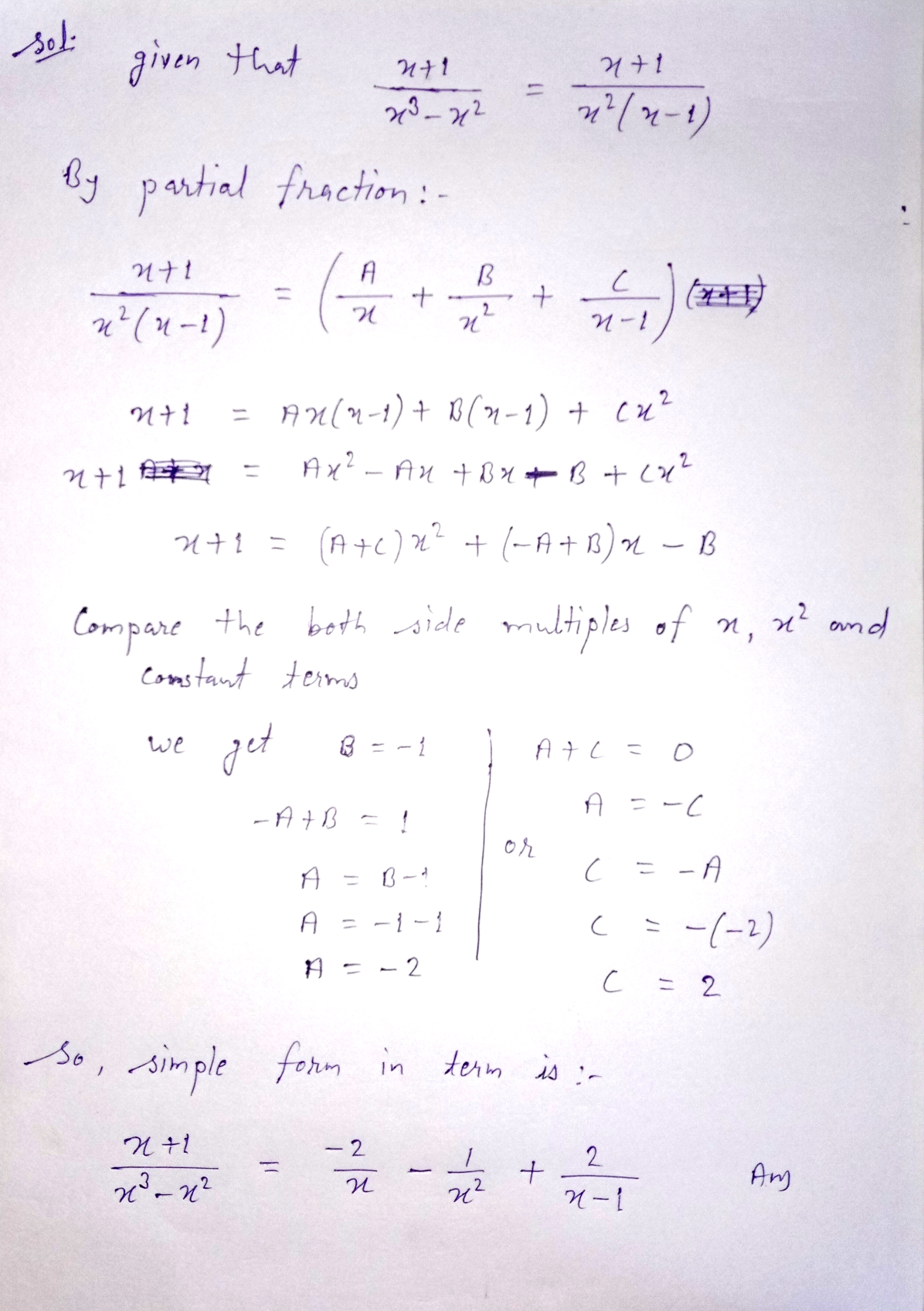 Calculus homework question answer, step 1, image 1